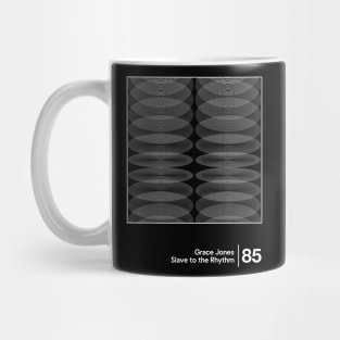 Slave to the Rhythm - Minimal Graphic Design Tribute Mug